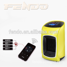 PTC mini desk fan heater, Electric fan heater for home heating fan